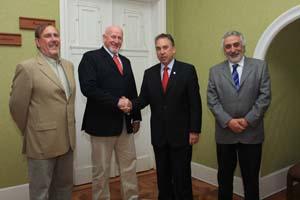 Viceministro de Ganadería de Paraguay visitó Facultad de Ciencias Veterinarias UACH