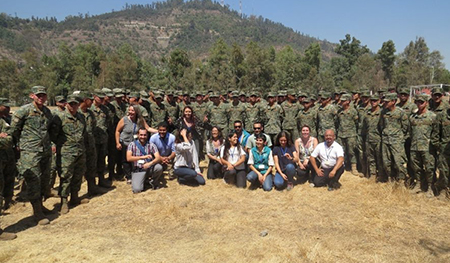 Capacitación Multiinstitucional a efectivos del Ejército de Chile