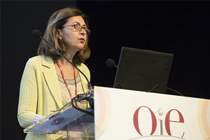 Dra. Monique Eloit, Primera Mujer que Dirige la OIE