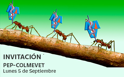 Invitación PEP-COLMEVET, lunes 5 de Septiembre de 2016
